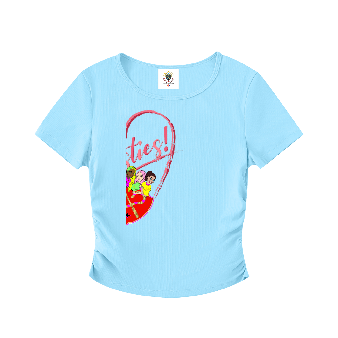 Besties Ruched Crop Top