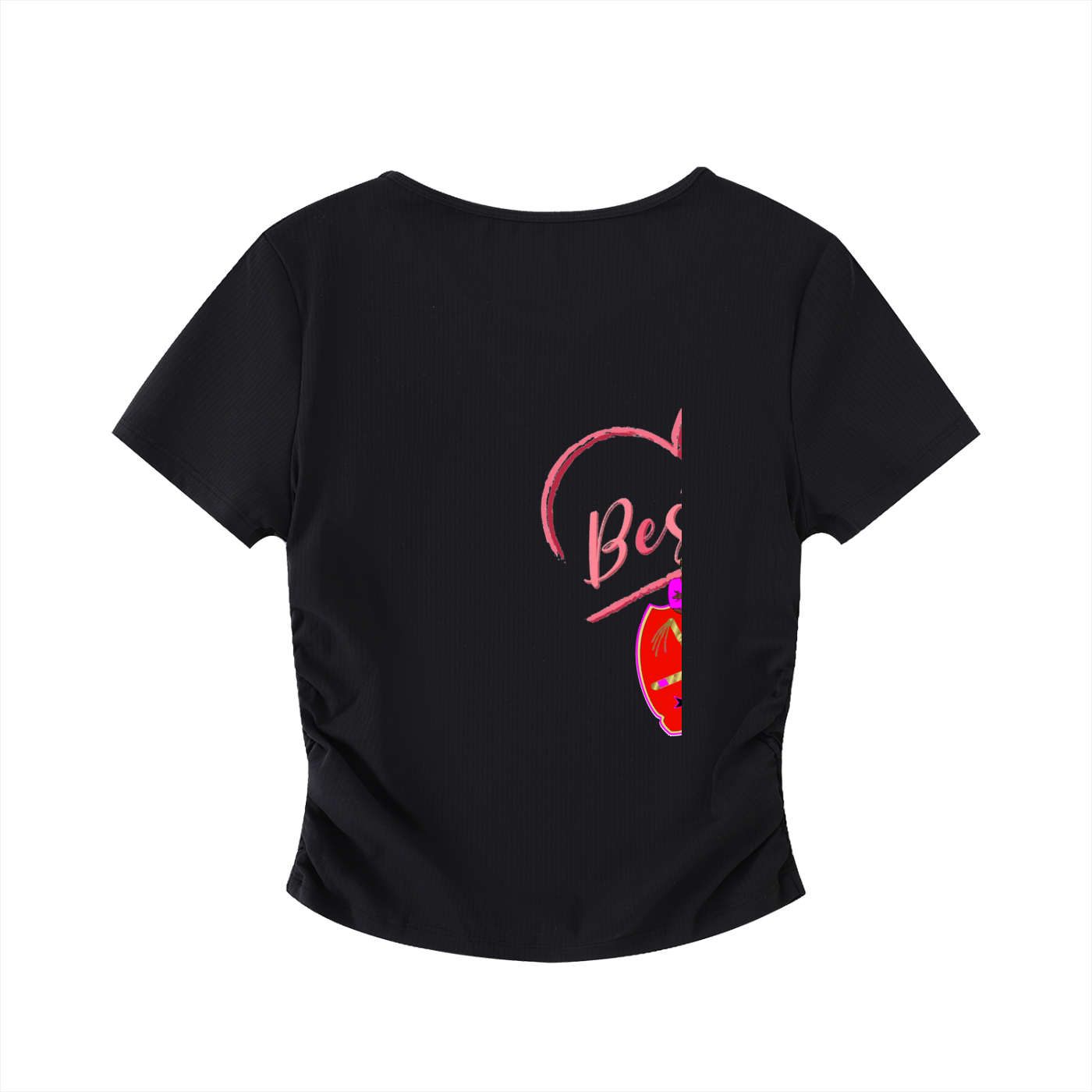 Besties Ruched Crop Top