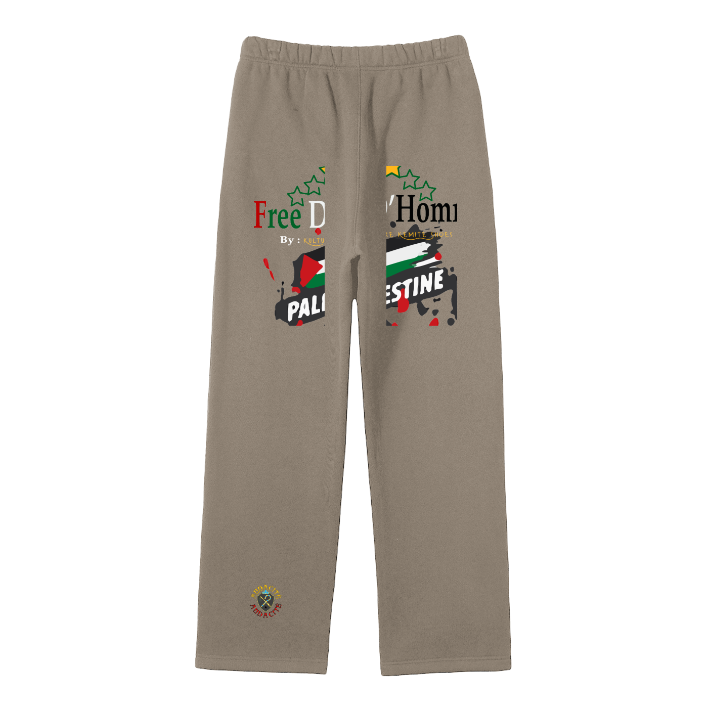 FreeD'Homme Straight Leg Pants