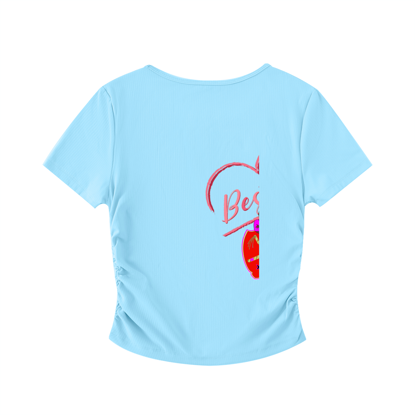 Besties Ruched Crop Top