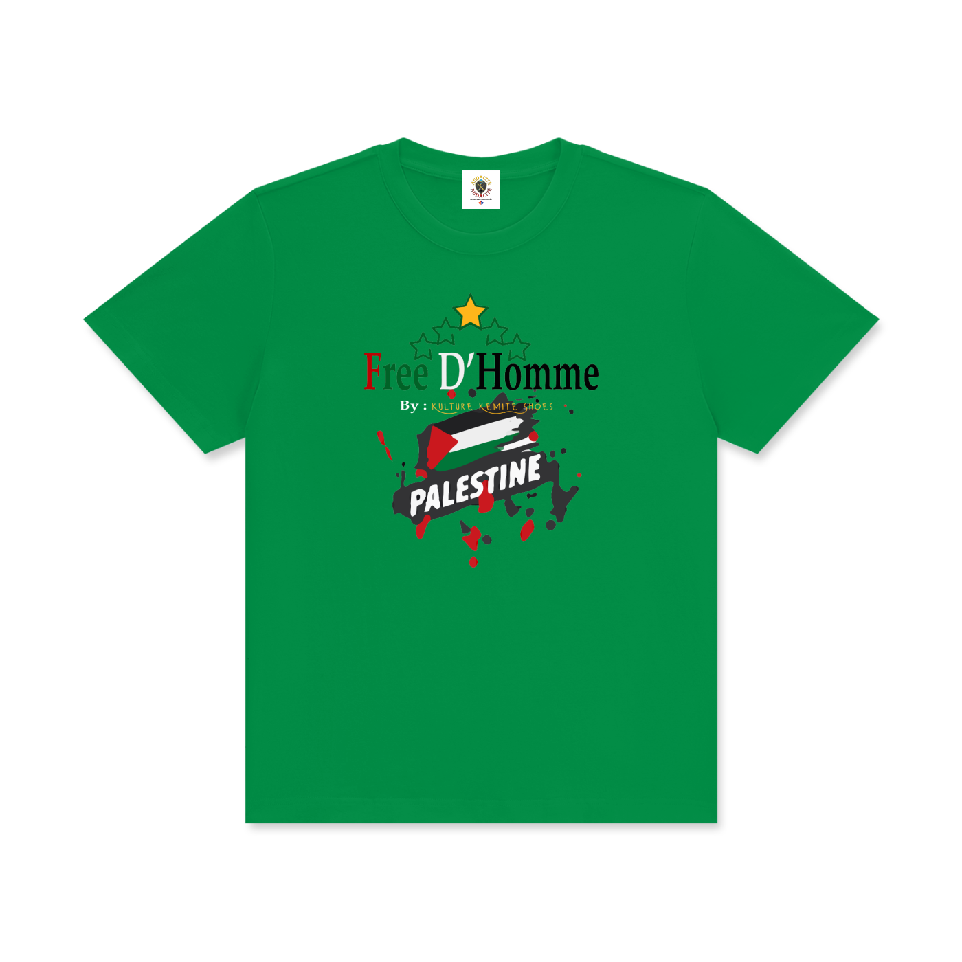 FreeD'Homme Crew Neck T-Shirt