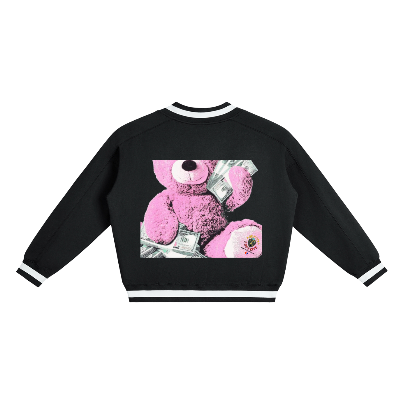 Teddy V-Neck Sweatshirt