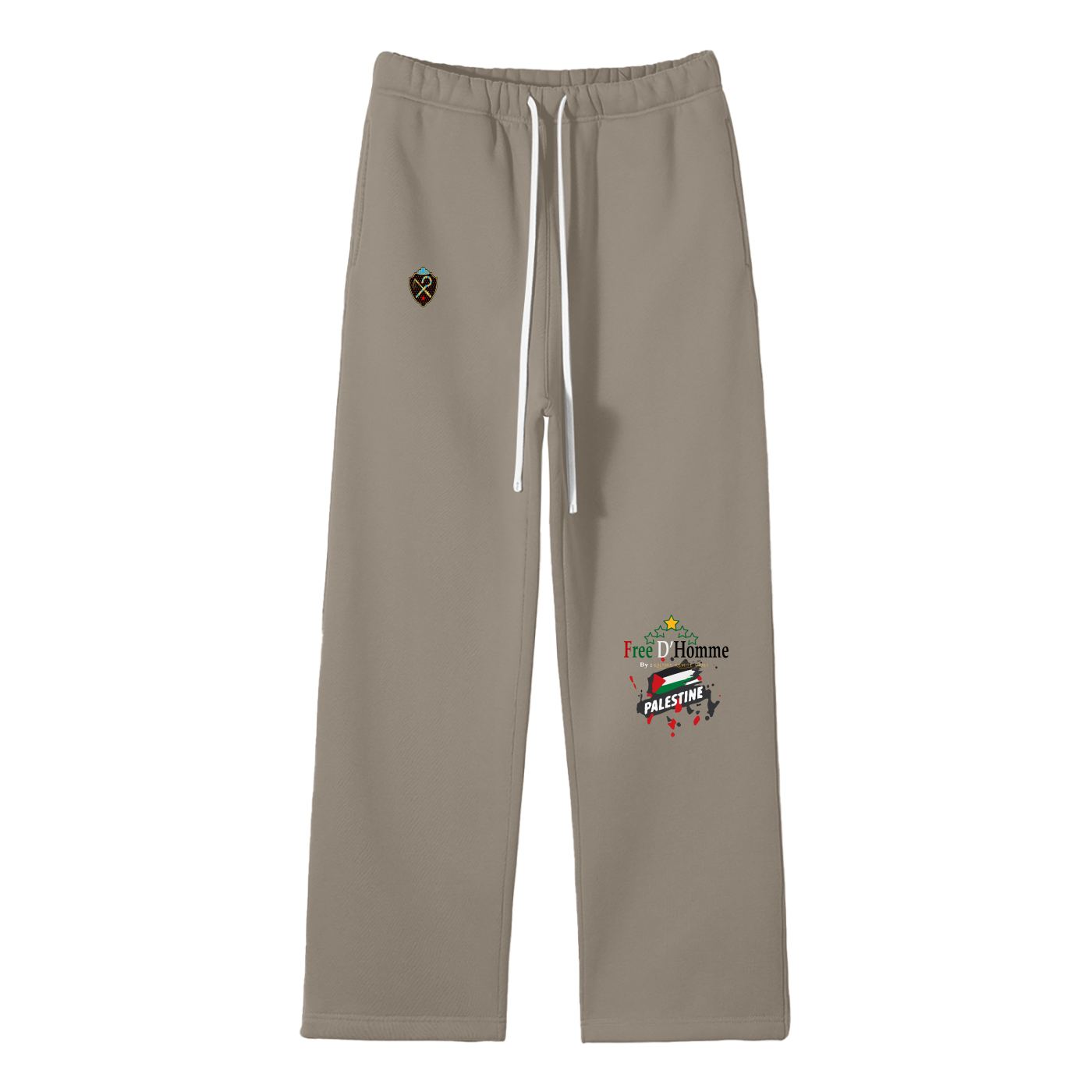 FreeD'Homme Straight Leg Pants