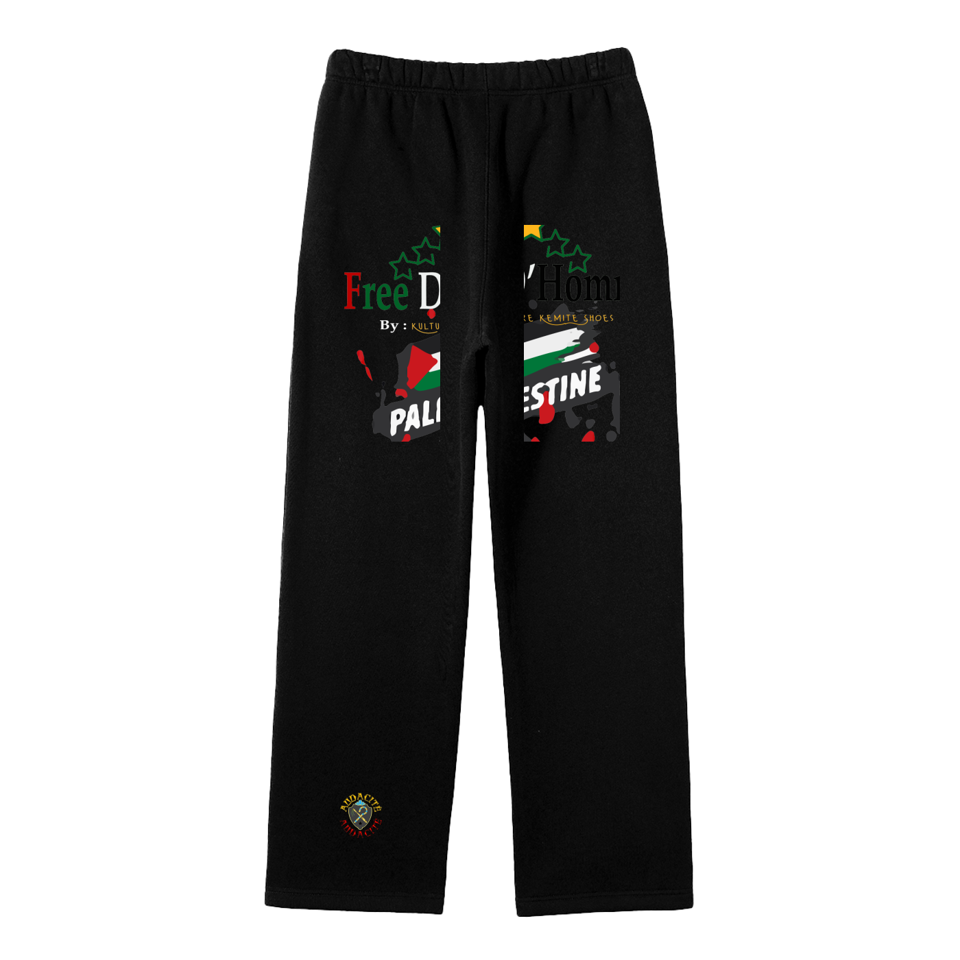 FreeD'Homme Straight Leg Pants
