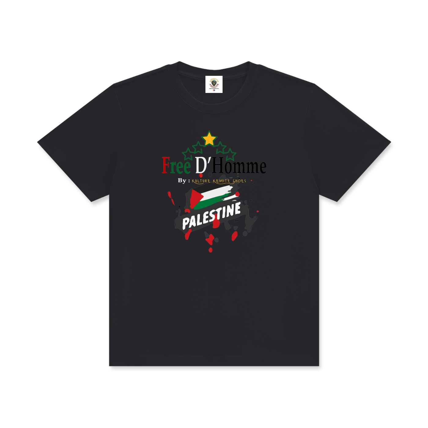 FreeD'Homme Crew Neck T-Shirt