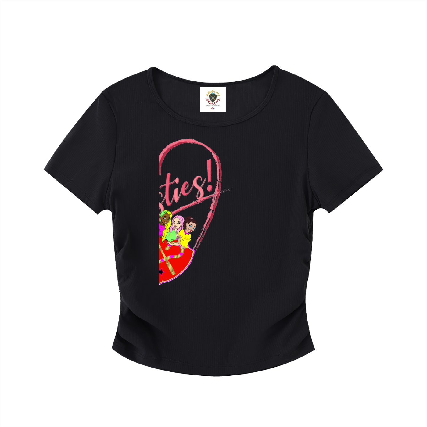 Besties Ruched Crop Top
